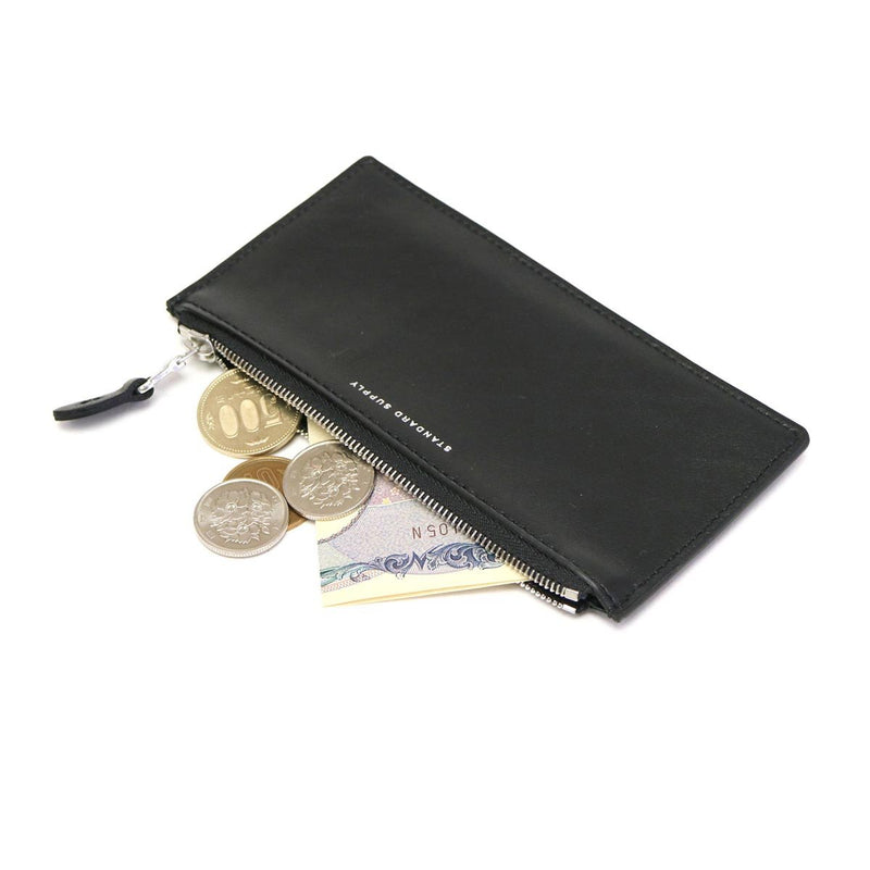 Standard supply card case STANDARD SUPPLY coin case PAL ZIP TOP CARD CASE M leather leather slim thin men's Lady's is casual