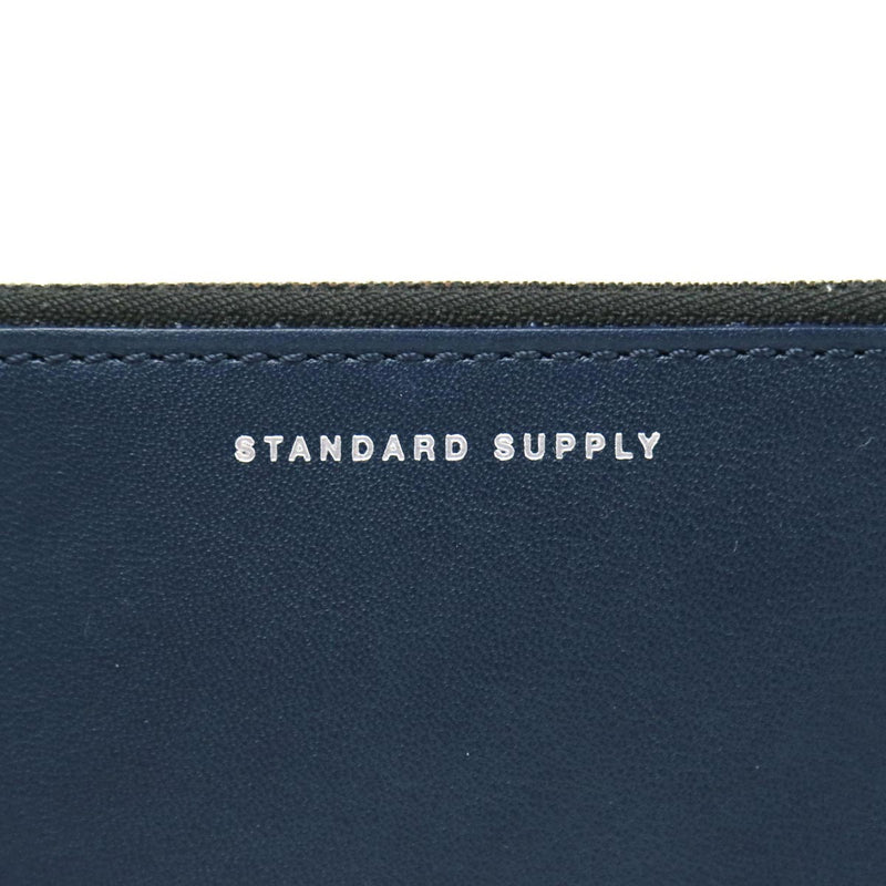 Standard supply card case STANDARD SUPPLY coin case PAL ZIP TOP CARD CASE M leather leather slim thin men's Lady's is casual