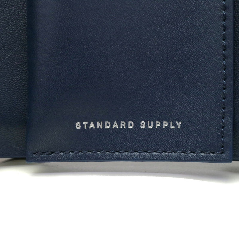 Standard supply wallet STANDARD SUPPLY three fold wallet Womens Genuine Leather Men's compact TRIFOLD WALLET leather leather short wallet