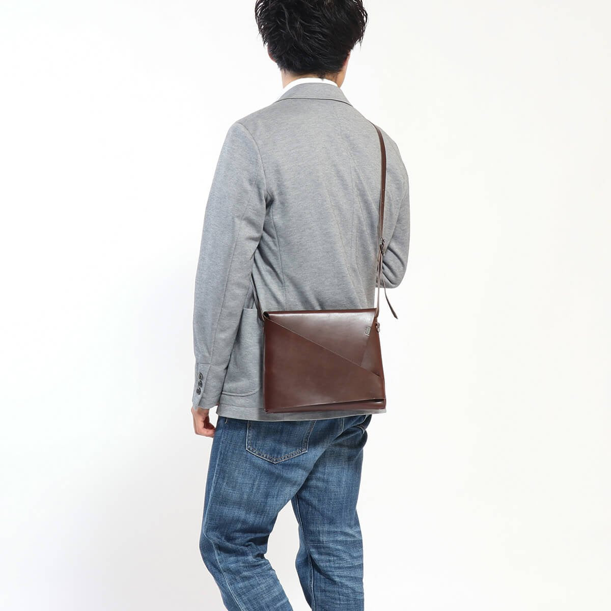 所作 ショルダーバッグ SHOSA ショサ 小さめ 斜めがけ SHOULDER BAG Basic ベーシック 革 本革 レザー メンズ レ –  GALLERIA Bag&Luggage