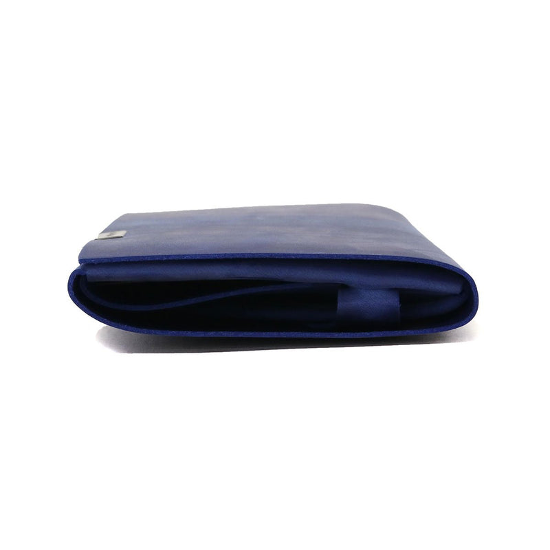 Kerja tiga-lipat Wallet POSA Wallet pendek dompet minyak Nubuck pendek DOMPET 1.0 minyak Nubuck kulit asli lipatan nipis SHO-SH1-B
