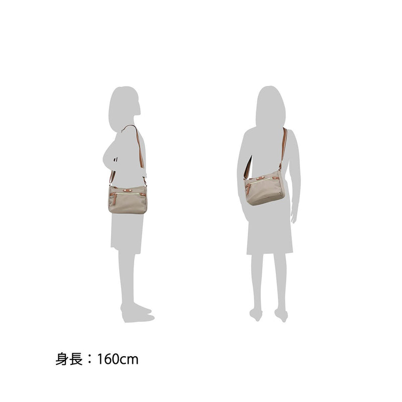 Kotorippu Bag Shoulder Bag Nylon Pochette Shoulder Diagonal Horizontal Type Small Travel Nylon Ladies SN-8192