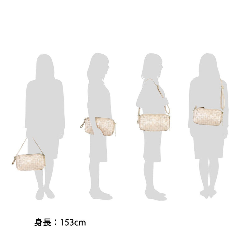 Inilah tetap mengendalikan kedai] Proses bahu robita tas bahu tas Wanita serong hanya 3-cara beg kopling beg tangan, batu mencuci STA-172