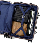 【正品2年保修】货物手提箱携带案例三人随身携带框架旅行S尺寸小TSA锁34L1~2夜硬案例TW-51