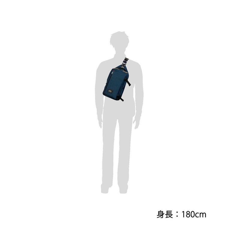 Game stash the body bag MOUSTACHE diagonal is large for a tablet storage type mens womens VUV-4600