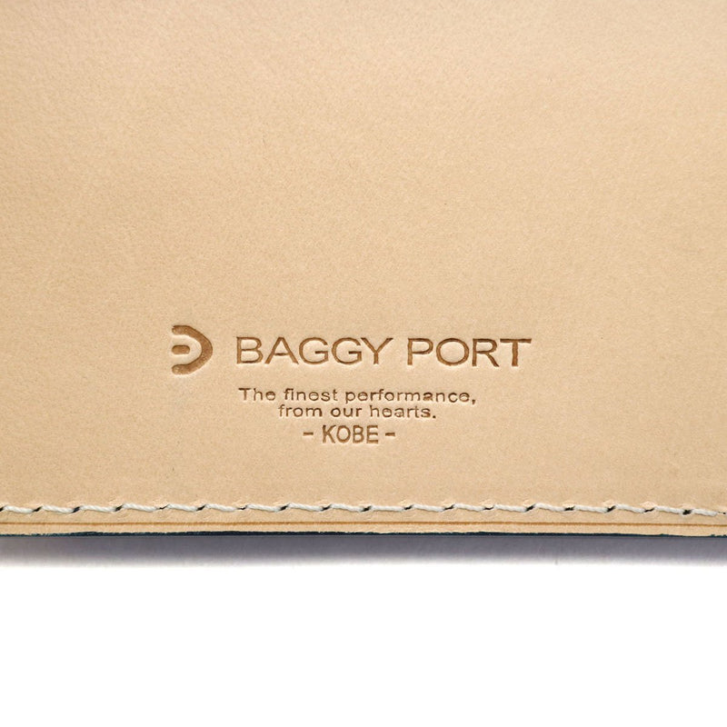 Baggy Port Wallet BAGGY PORT Mini Wallet KOI INDIGO DYE SMOOTH Indigo Dyeing Leather Genuine Leather Coin Purse Coin Case Men's Women's KOI Koai ZYS-092