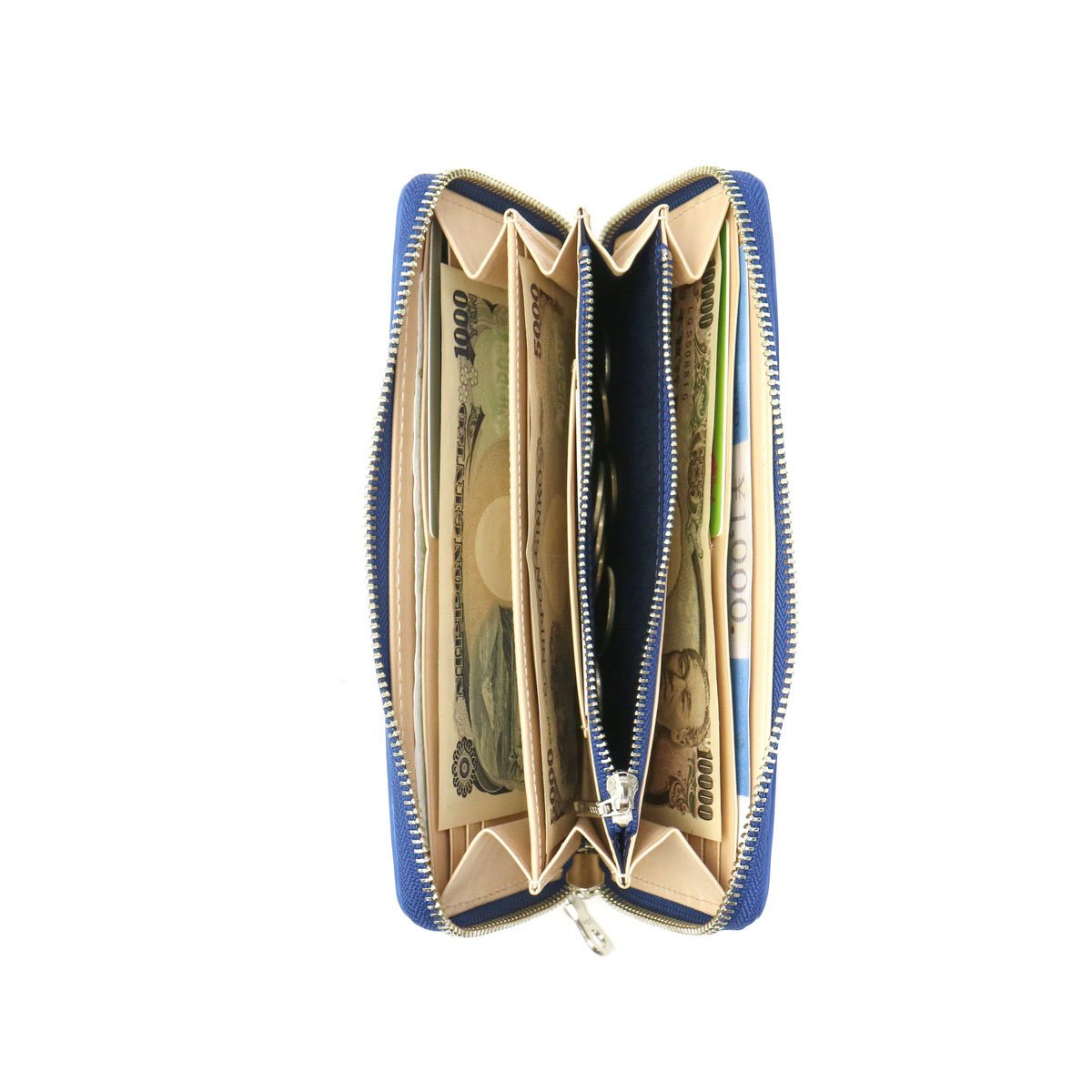 バギーポート 財布 BAGGY PORT ラウンドファスナー長財布 KOI INDIGO