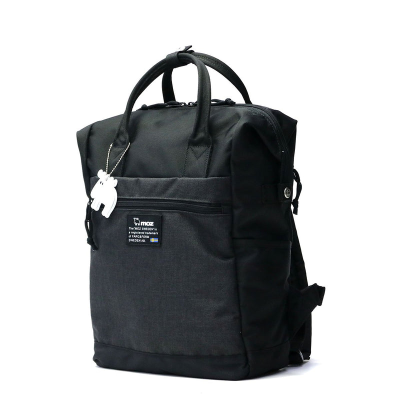 NEW anello High Density Nylon Square Mini Backpack Black F from Japan F/S
